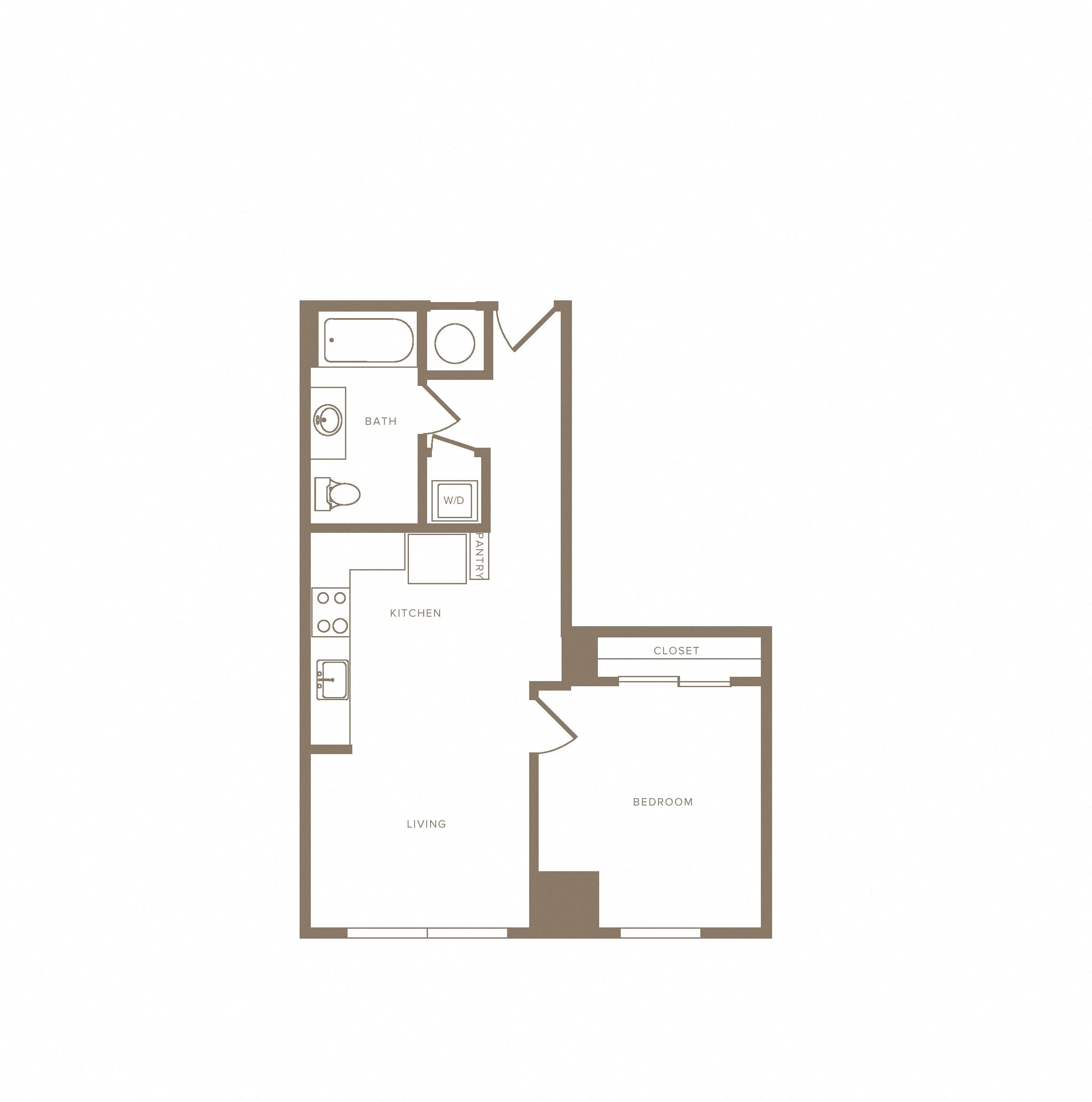 A East floor plan